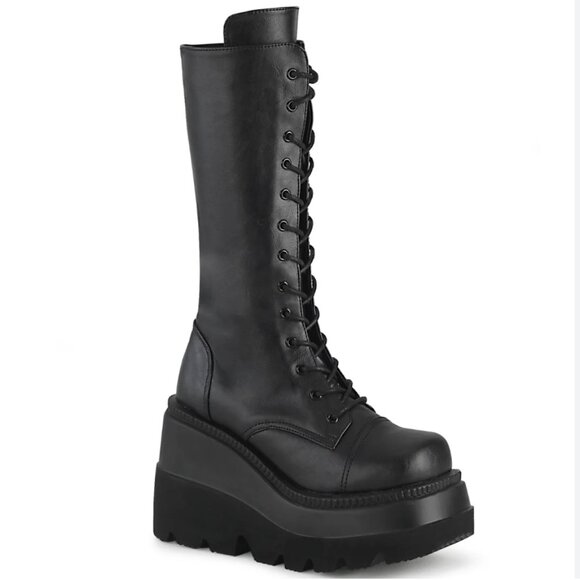 Demonia Cult Shaker-72 Boot Size 8 Dolls Kill - Picture 1 of 5